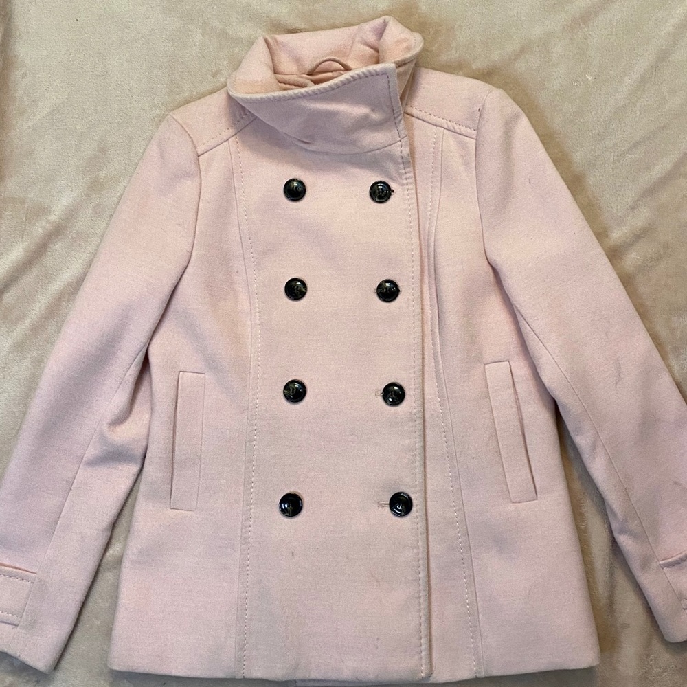 Baby Pink H&M Pea Coat